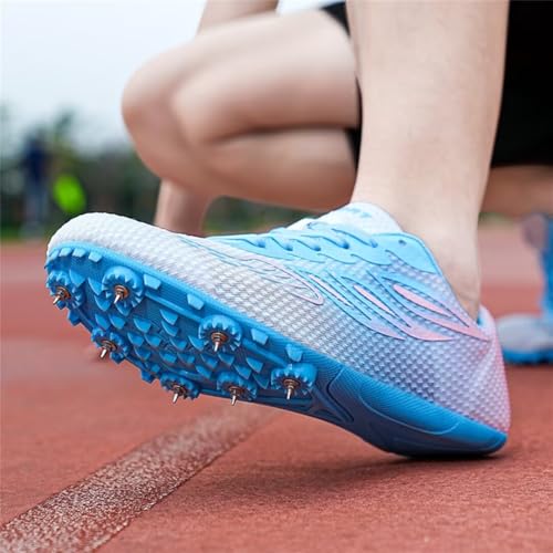 Mens Spikes Track Shoes Women Track and Field Shoes Boys Girls Jumping Sneakers Professional Running Nail Shoes3