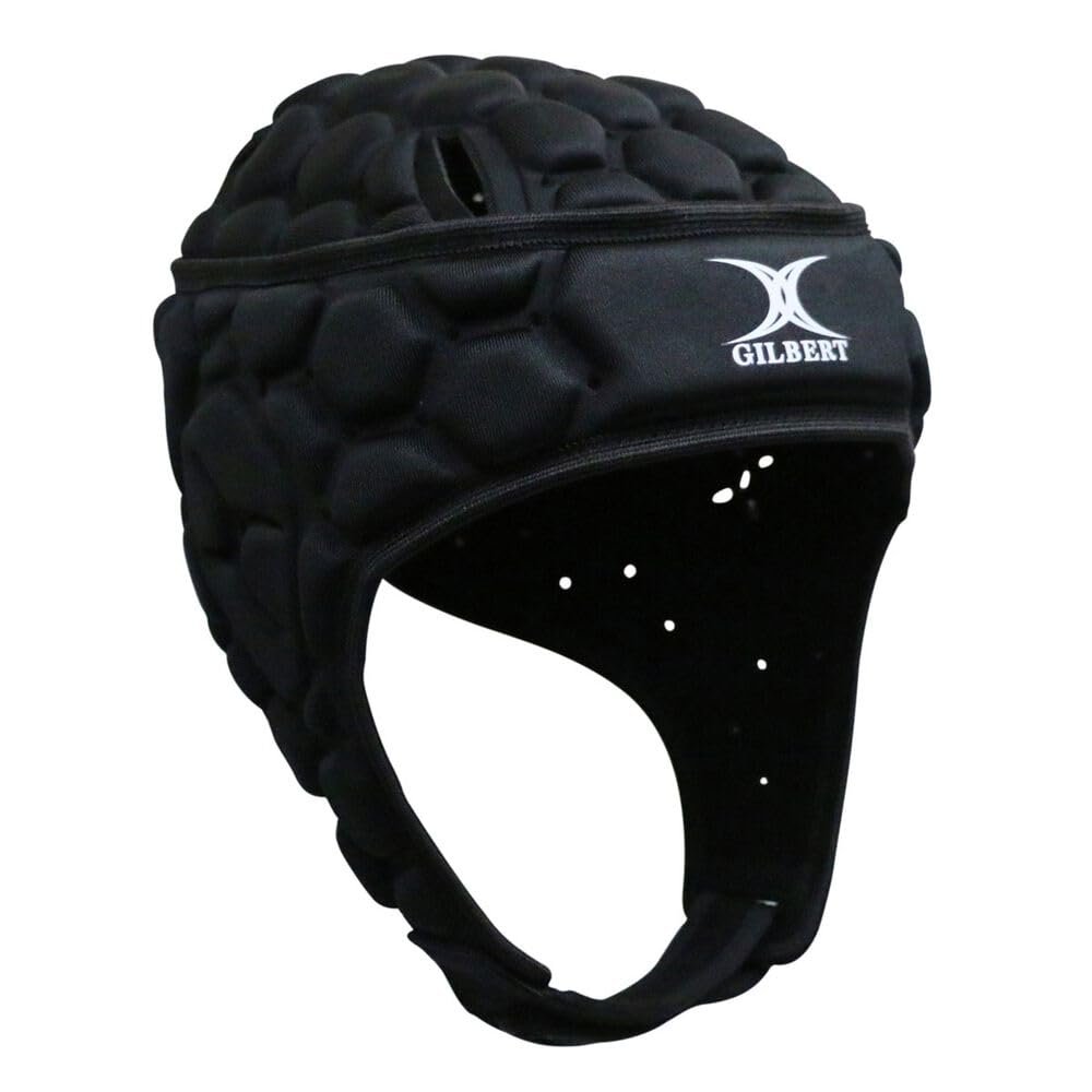Casco Rugby Gilbert XP 250 Nero (Headguard), Protezione Testa