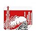 China Train Tower Steam Red Cleaning Cloth Screen Cleaner 2pcs Suede Fabric