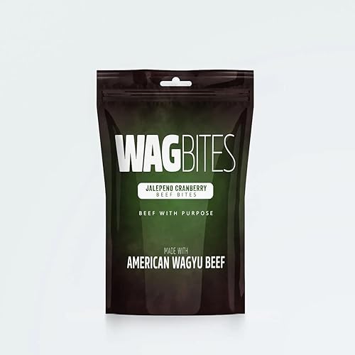 Miniatura 3 de The WagBar WagBites de tamaño bocado hecho con carne de res Wagyu americana (arándano jalapeño, 2 unidades)