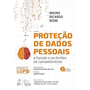 Capa do livro Proteção de Dados Pessoais - A Função e os Limites do Consentimento