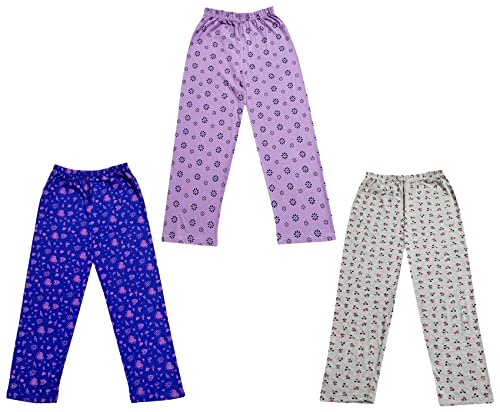Image of KAYU Kid's Boy's and Girl's Printed Cotton Regular Fit /Track Pant |Pyjama [Pack of 3]