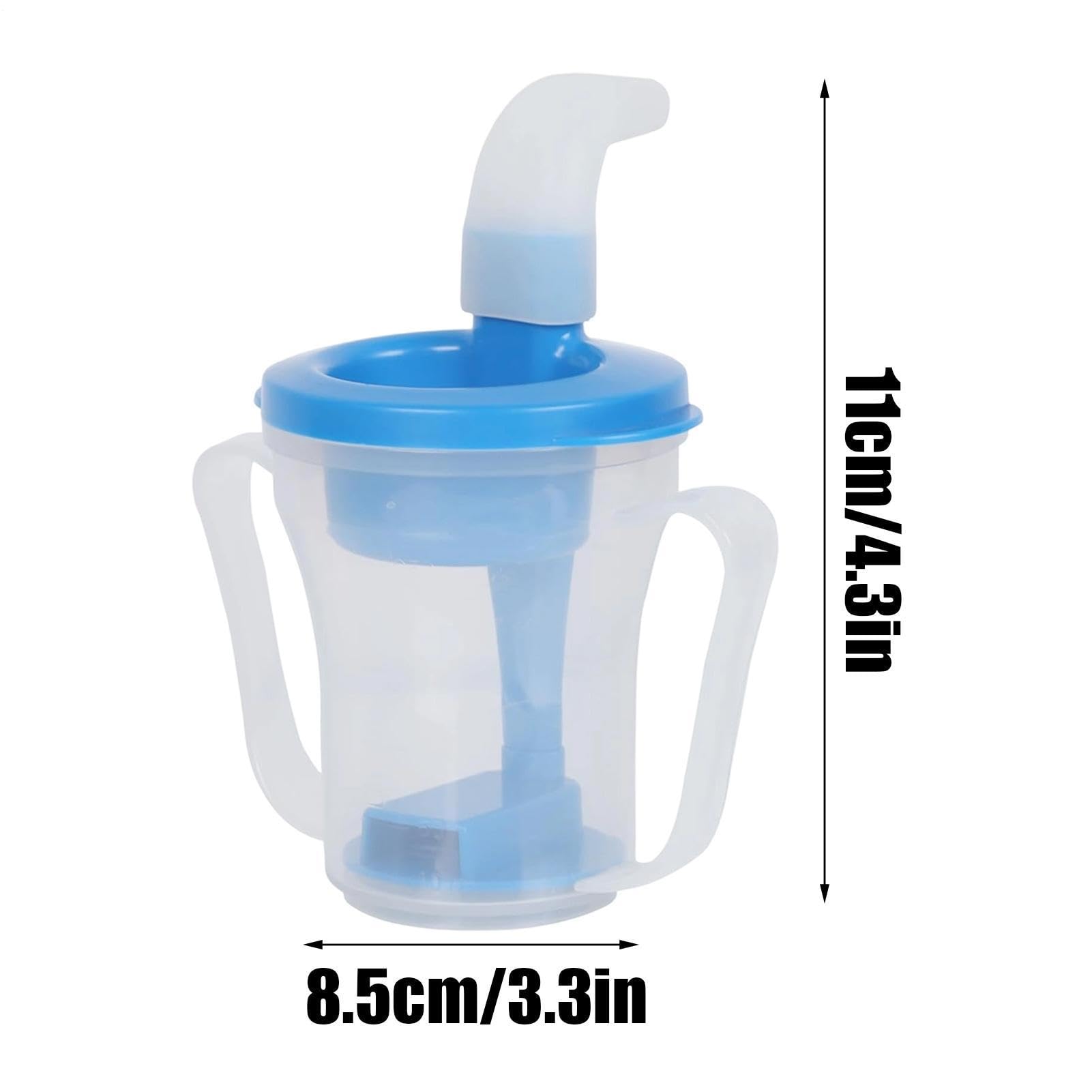 Tazas para disfagia para adultos | 5 o 10 Control Sorso Anti-Ahogamiento Dispensador de Beber Antigoteo | Ancianos Antigoteo | Para Hospital Casa Prevenir Asfixia Deglución Ancianos