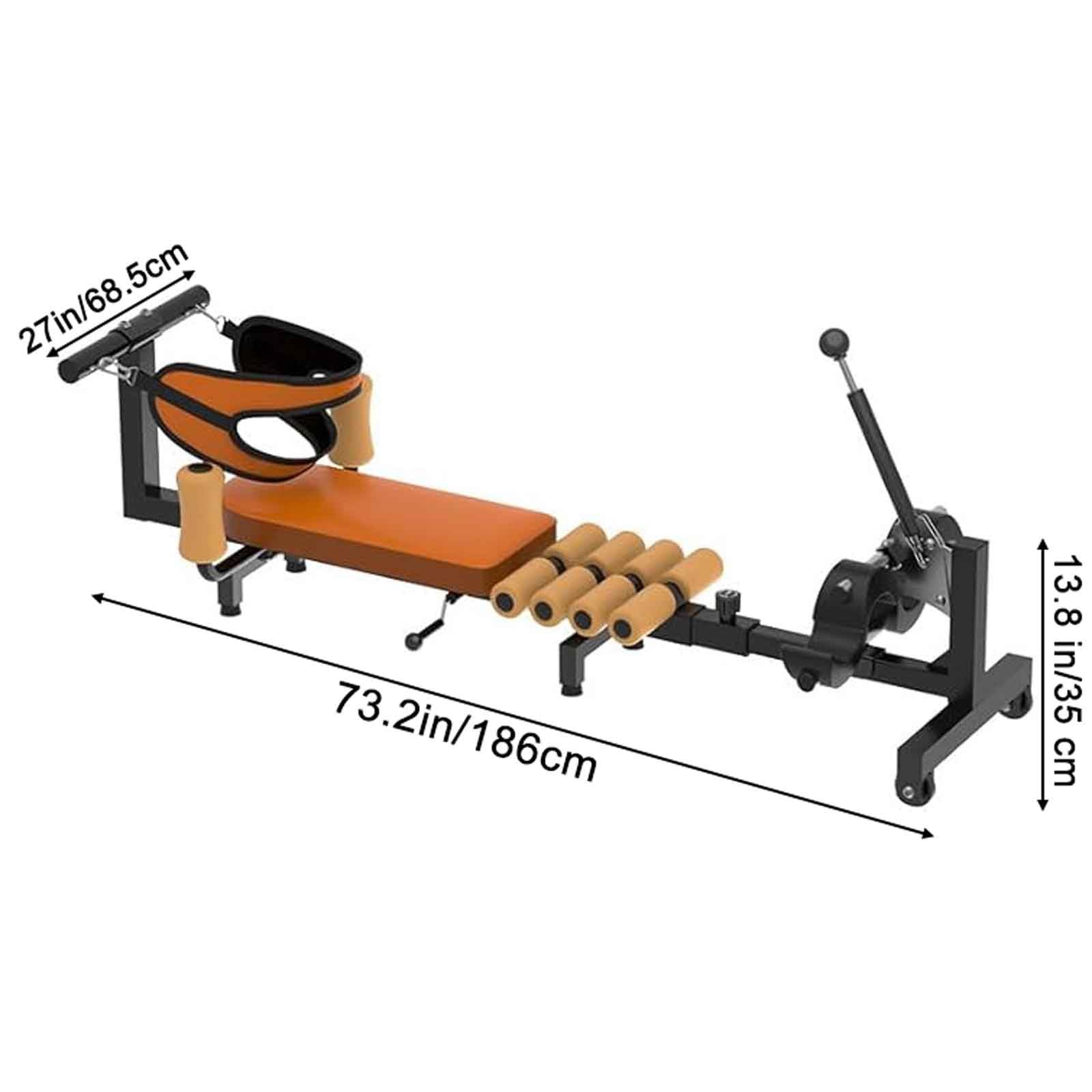 Zervikale Traktions-Nackenstrecker, Heimgymnastik-Lendenwirbelsäulen-Traktions-Inversionstisch, Lendenwirbelsäulen-Massage, Dehnungsmaschinen-Workout-Inversionstisch, for Zuhause und Fitnessstudio