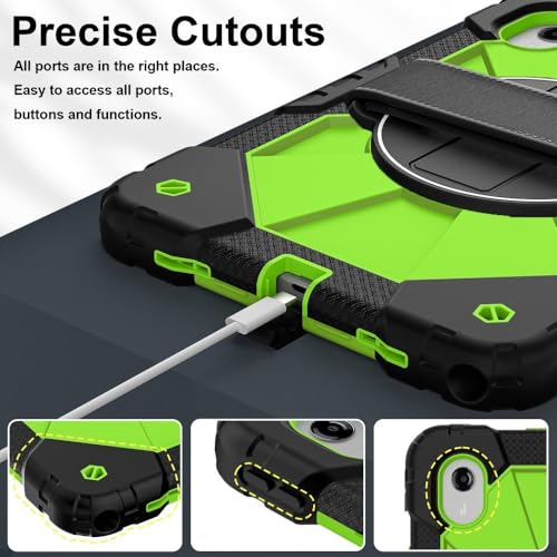 Coque iPad Air 13 M3 antichoc rotative étui silicone rigide intégral - 7