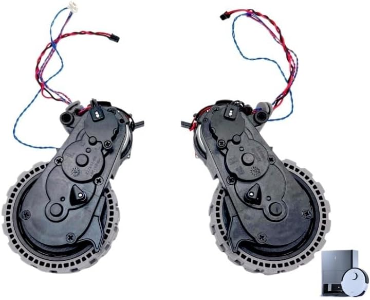 Wheel Compatible with Ecovacs Deebot X1 Omni / T10 /X1 Plus/ T20 Left and Right Wheels Robot Vacuum Cleaner Parts Accessories(Right Wheel 1PC)