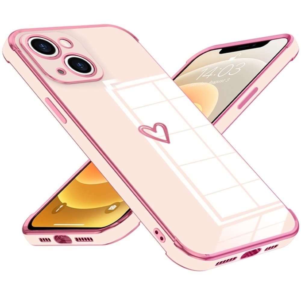 Coque iPhone l'appareil photo raye c'est fini avec ce TPU doux rose - 7