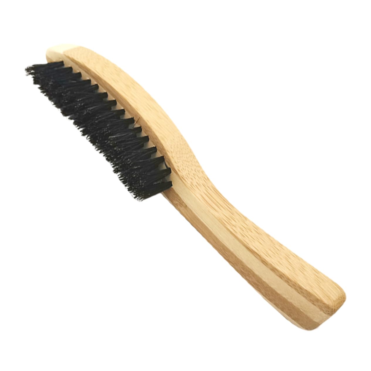 NOLITOY Beard Brush Wood Handle Beard Comb Mustache Brush Practical for Home Salon Use