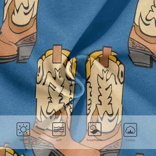 Cartoon Western Cowboy Boots Toddler Girls's Underwear 2T 202c11263