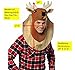 Rasta Imposta Trophy Head Deer, Brown, Standard