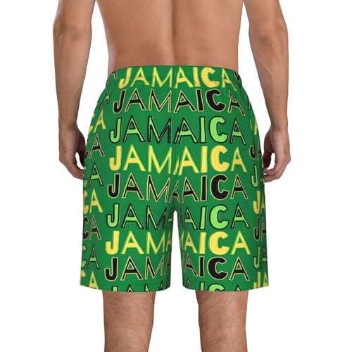 Vintage Half South African American Flag Men's Beach Shorts Quick Dry Swim Shorts with Pockets Hawaii Board Trunks2