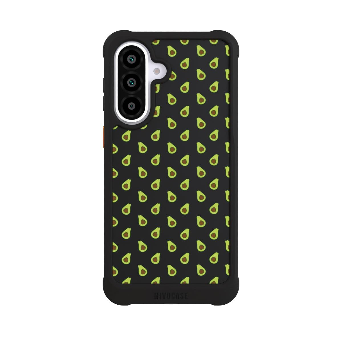 Custodia per Samsung Galaxy A57 5G Avocado Motivo Trasparente