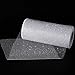 Outus Sparkling Christmas Glitter Tulle Roll Sparkling Tulle Ribbon 6 Inches by 25 Yards for Xmas Holiday Wedding Gift Wrapping Tutu Skirt, Birthday Baby Shower Party Decoration(Silver)