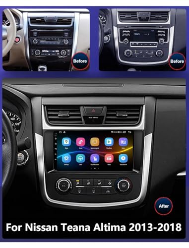 Pantalla de coche Nissan Altima 2013-2018 con Android Auto Mirror Link y 32GB de memoria 2