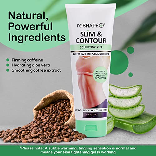 Reshape+ CELLULITE CREAM Tummy Tightening Cream Anti Cellulite Slimming Body Firming Gel thumb #4