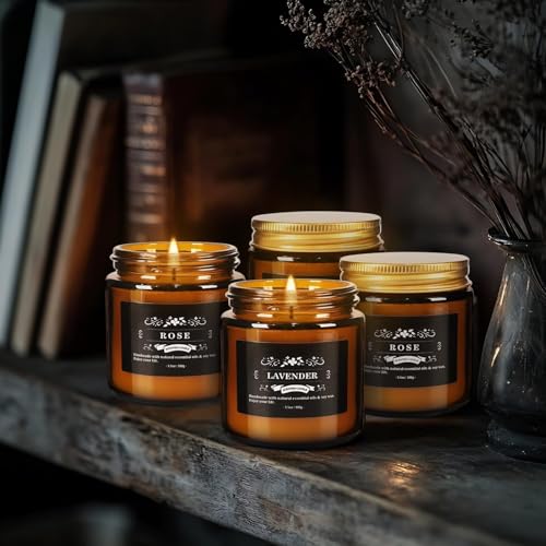 Image of 24 Packs Scented Candles for Home, 3.05oz，Soy Wax Aromatherapy Candles with 12 Fragrances, Smokeless Natural Essential Oil Candles for Relaxation, Gifts, Parties, Yoga,Home Decor