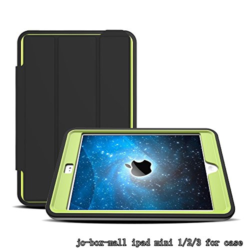 image for jo-box-mall Ipad Mini Case, Auto Sleep Ipad Mini 3 Case,TPU+pu Ultra S