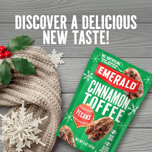 Image of Emerald Cinnamon Toffee Pecans, 5oz Resealable Bag