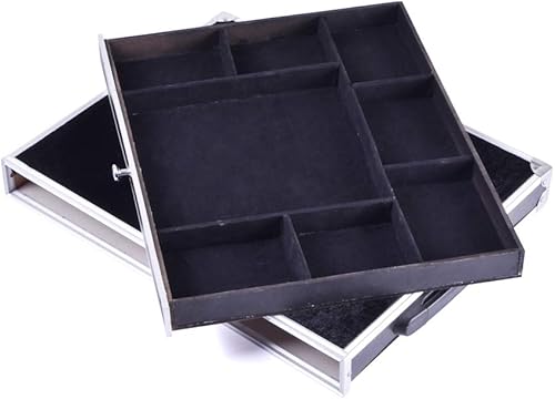 SUMAG Estuche de primer plano con cajón para mago Magic Case Magic Tricks Caja de transporte ilusiones accesorios de truco mentalismo