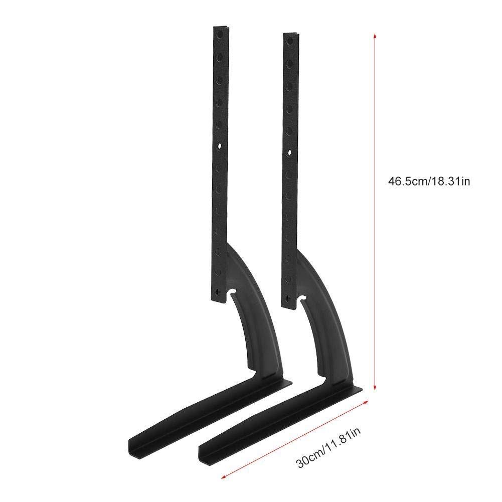 Soporte Universal para TV de Sobremesa, Patas de Acero para Monitor de Pantalla, Pedestal para TV