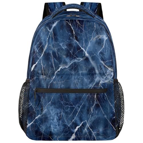 Mochila para laptop 15.6 ligera y escolar para estudiantes azul
