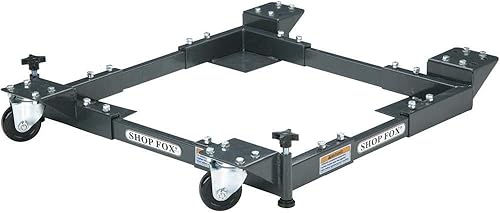 Miniatura 10 de Shop Fox D2057A Base móvil ajustable, pequeño gris carbón y Bora Portamate Kit de base móvil PM-1100 – resistente, universal, personalizable, juego