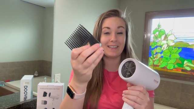 Amazon.com : Ionic Hair Dryer with Diffuser, DOOAIR Blow Dryer