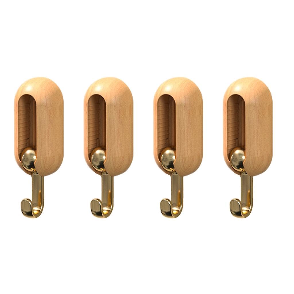 JOYHAPPST Adhesive Hook Door Hanger for Bathroom Wall Seamless Hook 360-degree Rotation