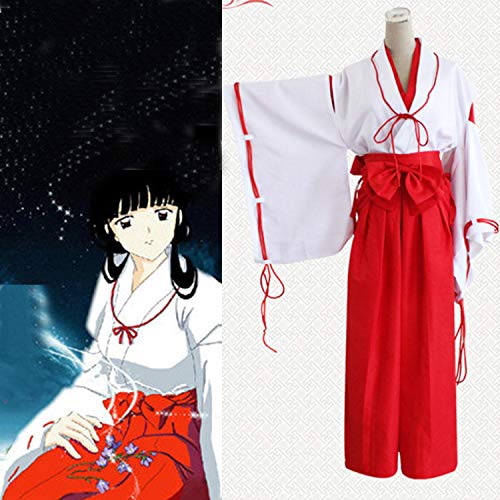 ♡ 犬夜叉 桔梗 コスプレ 衣装 高品質 ♡ Amazon.co.jp: 犬夜叉 桔梗（ききょう） コスプレ 衣装 フル
