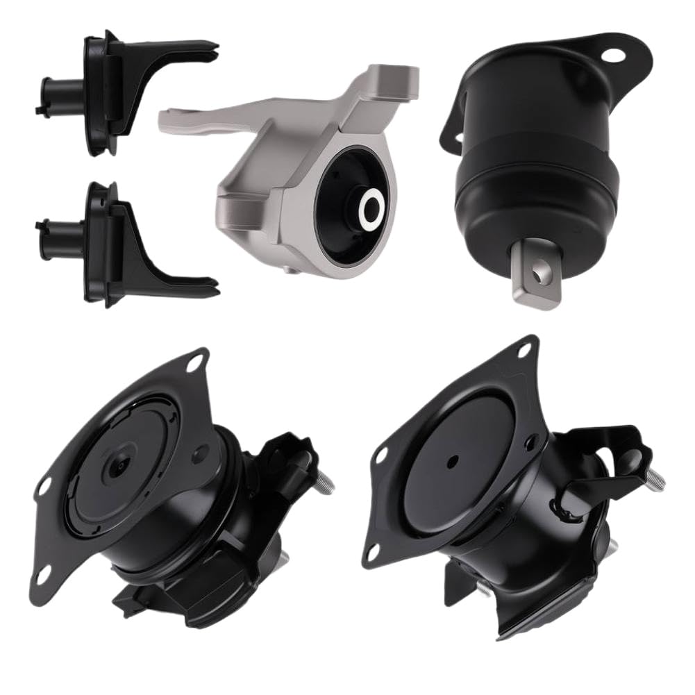 Pwuwarrkg Onecolor Engine And Transmission Mount Set Compatible With Tl Base V6 3.2L 2007 2008