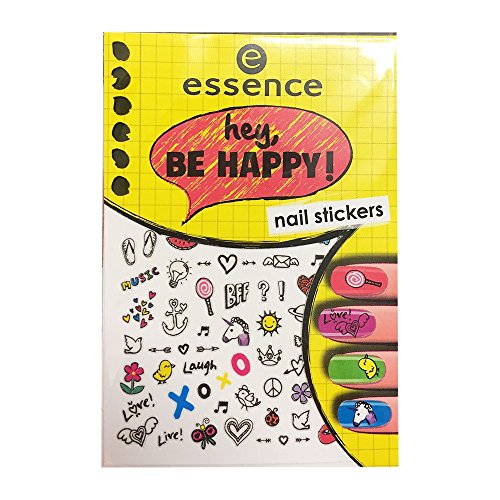 Essence Nail Art Stickers Para Uñas 05 Hey, Be Happy !