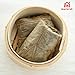 100Pcs Dried Lotus Leaves for Cooking, Sushi Plate Party Decoration & Food Wrapping, 8 in Natural Lotus Leaf Wrappers, Square Cutting Leaves for Making Chinese Dim Sum, Lo Mai GAI, Green Whole Sheet