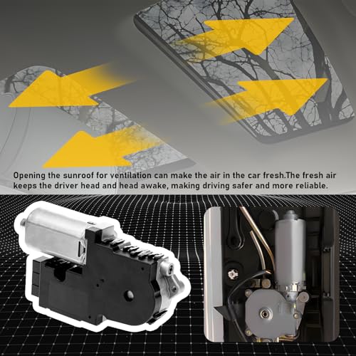 Image of Sunroof Motor Compatible with Ford Explorer 2011-2017 Sunroof Moon Roof Motor BB5Z-15790-A