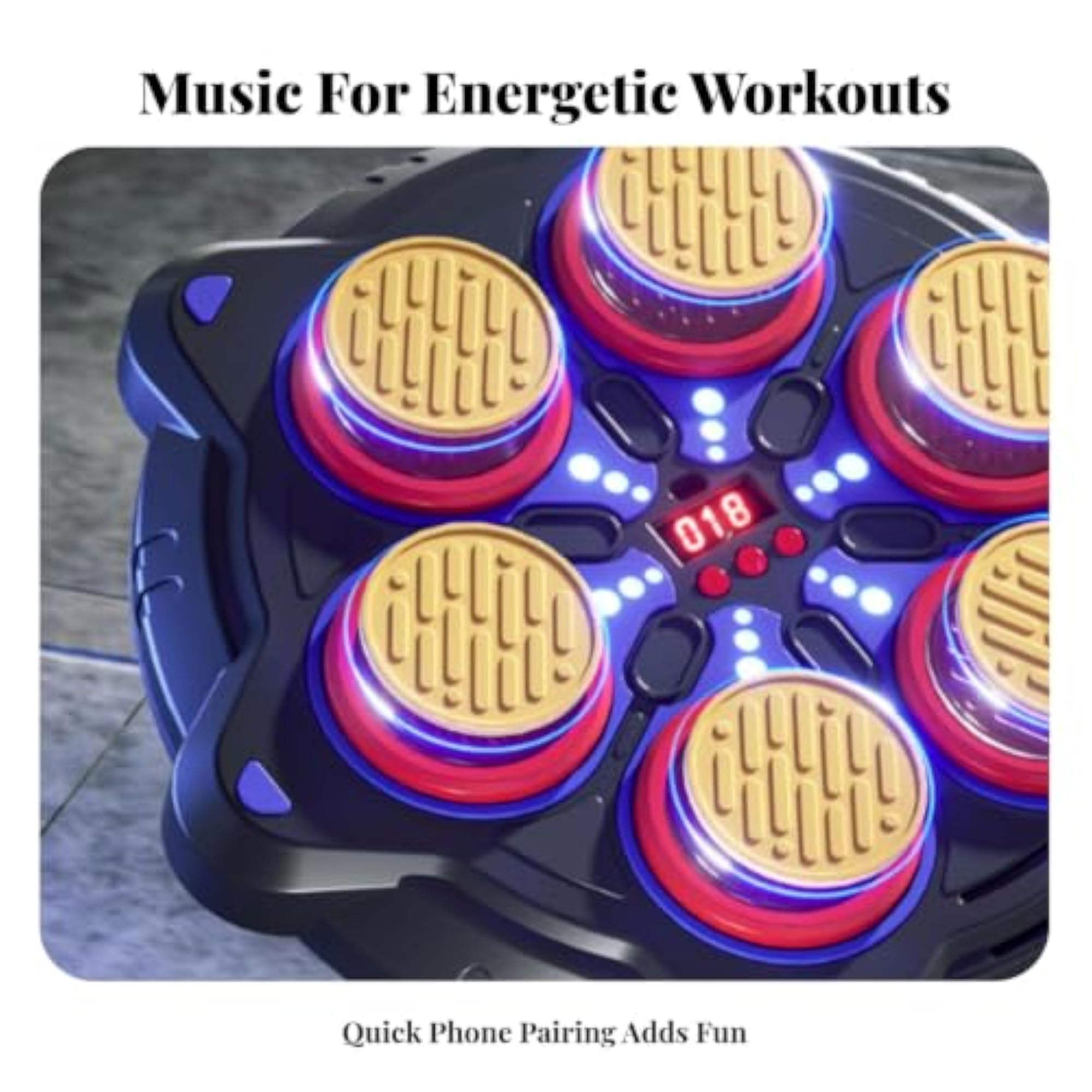 Adjustable Modes Smart Boxing Target Wall-Mounted Boxing Target