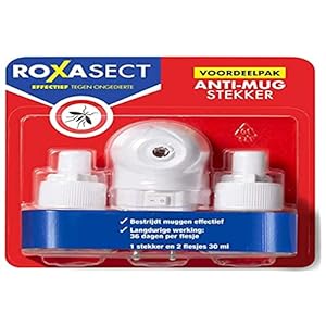 Roxasect Anti Mug Stekker Actieverpakking 2 Navulverpakking