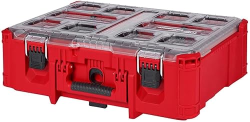 Organizador profundo para Milwaukee 48-22-8432 PACKOUT con capacidad de peso de 50 libras