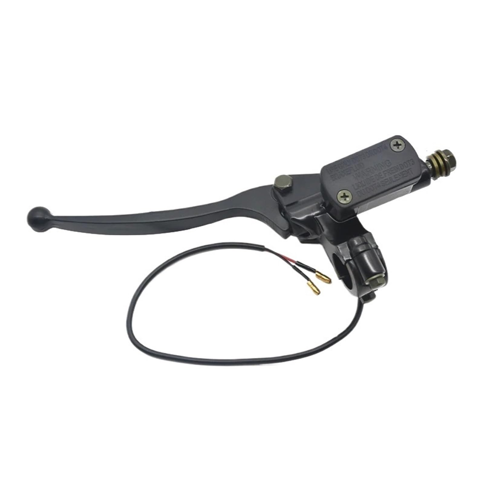 Levier de frein de moto pour vos trajets quotidiens maitre-cylindre hydraulique gauche en alu