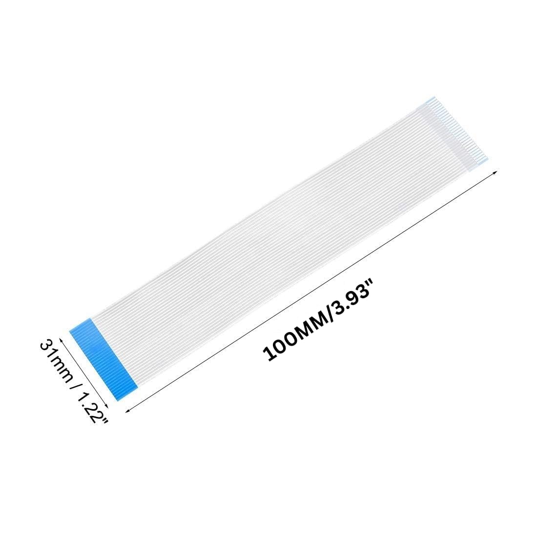 SLVC 30 Pin FPC B-Type 100mm Length Ribbon Flexible Flat Cable 1mm