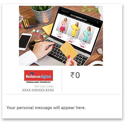 E-Gift Card - Instant Delivery - 1 Year Validity