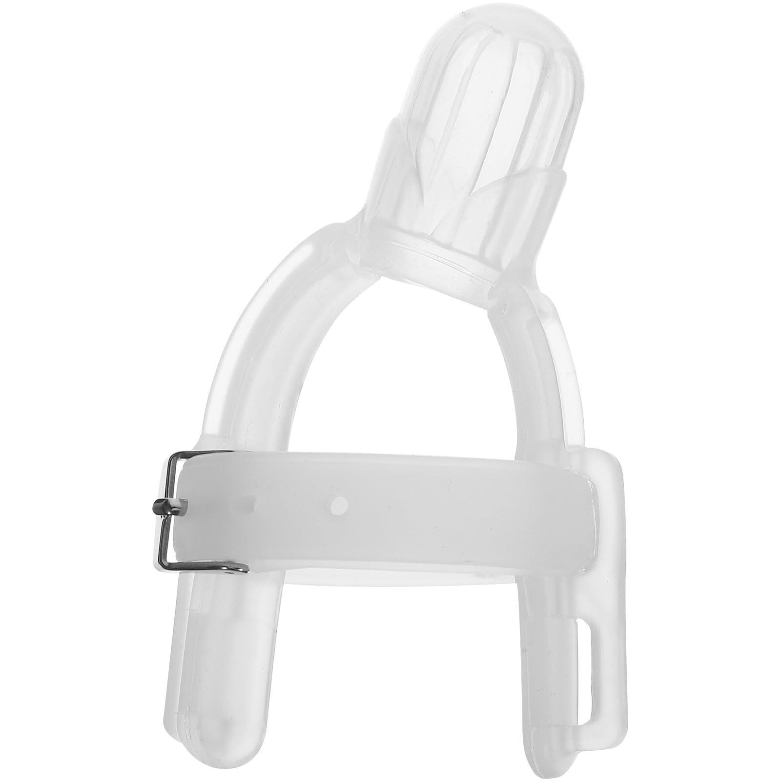 Baby Finger Protector Thumb Forefinger Cover for Kids Infant Babies, Transparent Silicone, Adjustable Wrist Band, Stop Thumb Sucking and Nail Biting Prevention, Ideal for Outdoor Use