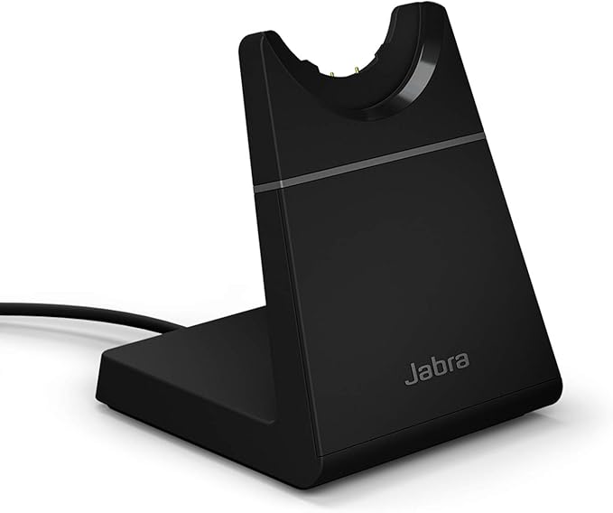 Jabra Evolve2 65 Soporte de Carga para Escritorio - Base de Carga para Auriculares USB-A - Negro