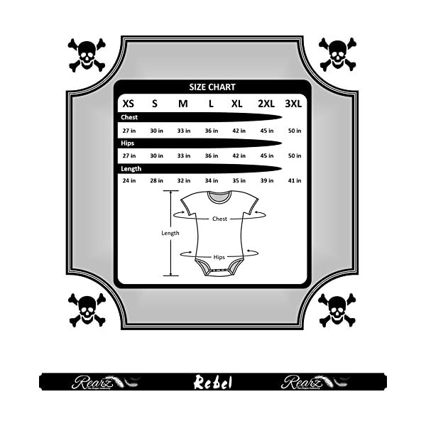 Rearz-Rebel-Snap-Crotch-Bodysuit Rearz - Rebel - Snap Crotch Onesie,White,XXX-Large