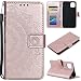 Produktbild CoverKingz Handy Hülle für Apple iPhone 11 Pro Max (6,5 Zoll) Flip Case, Handyhülle Cover, Schutzhülle mit Kartenfach, Handytasche Motiv Mandala Rosegold