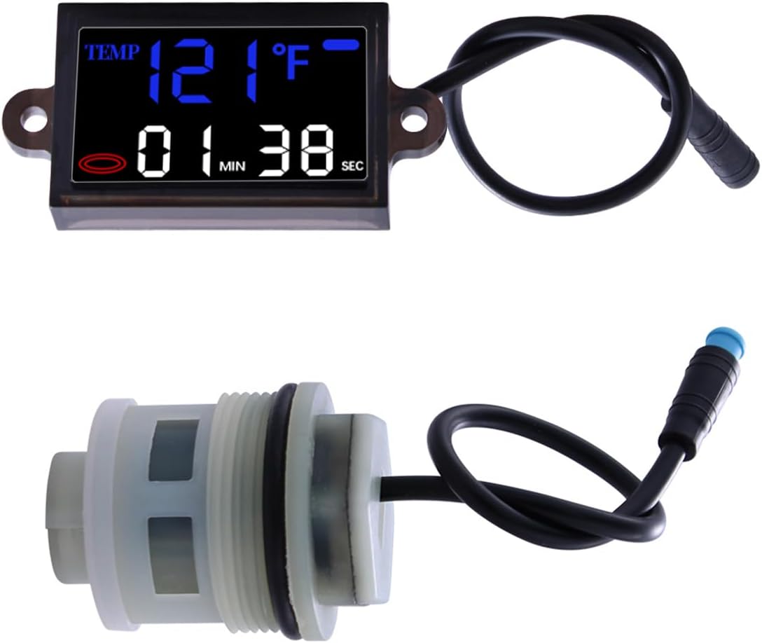AVIVG Replacement LCD Display Screen Kit Temperature Display Assembly for Shower Diverter Valve