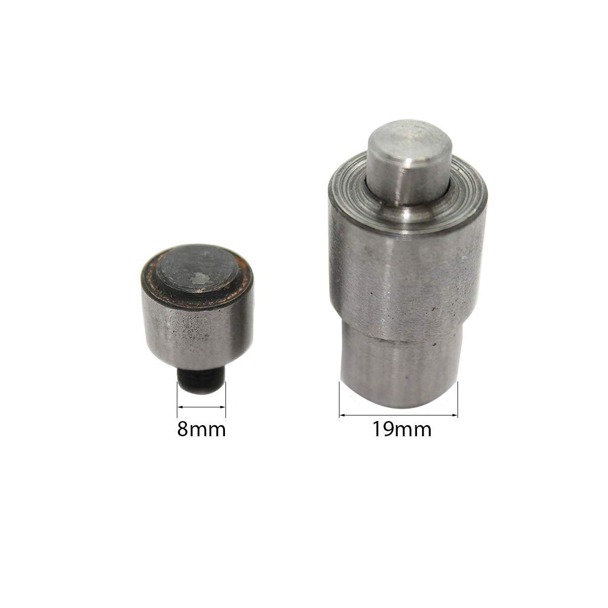 Juego de troqueles de cierre magnético, remache de doble tapa, troqueles de fijación para máquina de prensa manual universal verde, juego de herramientas para fijar cierres magnéticos para bolsos,