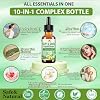2 Pack Cutting Drink Mix Liquid Drops, 10-in-1 Formula with Berberine, Ceylon Cinnamon, Prebiotic Fiber & Green Tea Extract | Digestive & Gut Health for Women & Men | Vegan, Non-GMO