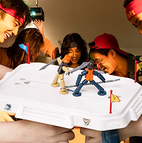 Leerfei Kids Battle Arena Fighting Toy: You Control The Battle Of Robots In A Drawstring! Dual Warrior Duel Interactive Children Game Toys,Desktop Parent-Child Battle Arena Toy，Toys For Boys Age 3-16 #TOP2