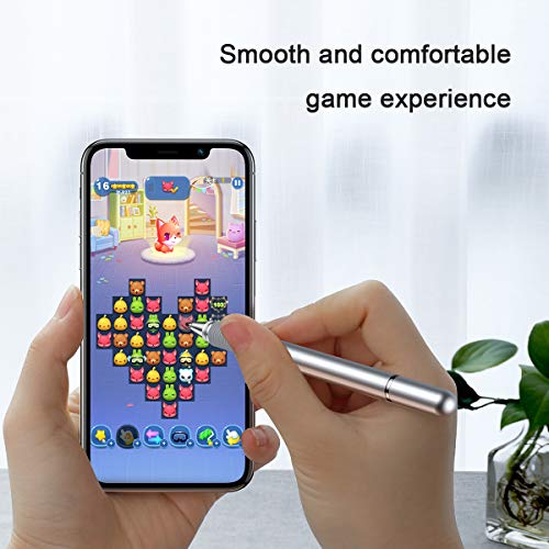 Caneta Touch para Iphone Ipad Apple Samsung HouseHold 2 em 1 Prata Baseus, Baseus, ACPCL-0S, Prata