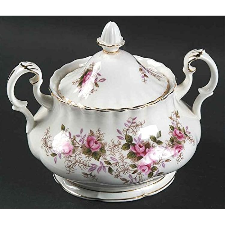Elegante Lavender Rose Sugar Bowl de Royal Albert Guatemala Ubuy