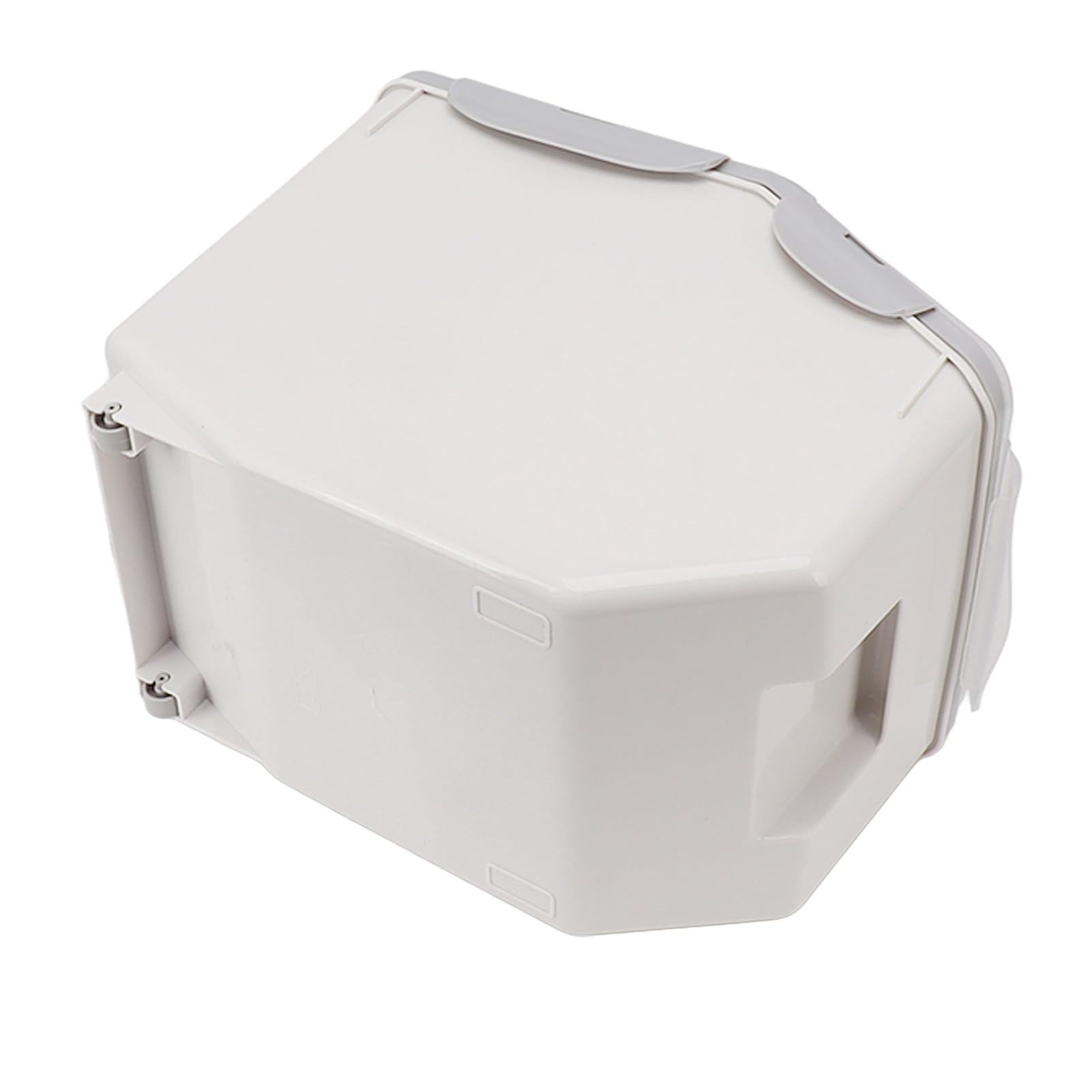 Contenedor Hermético de Almacenamiento de Alimentos Dispensador de Arroz Contenedor de Granos con Tapa Hermética Sello a Prueba de Polvo para Despensa de Cocina Alimentos Secos (Gris 10KG)